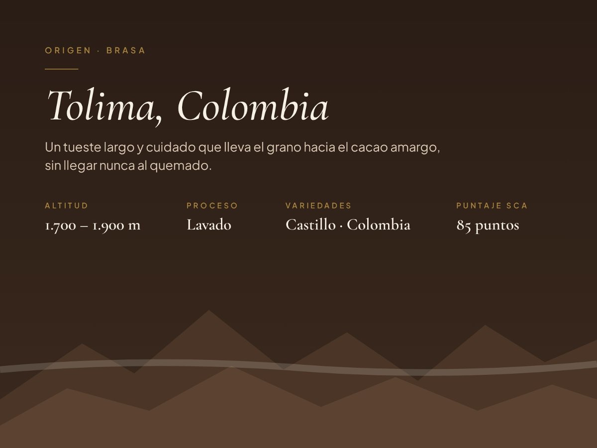 Café Brasa molido 250 g de Valle del Cauca, Colombia — foto 5