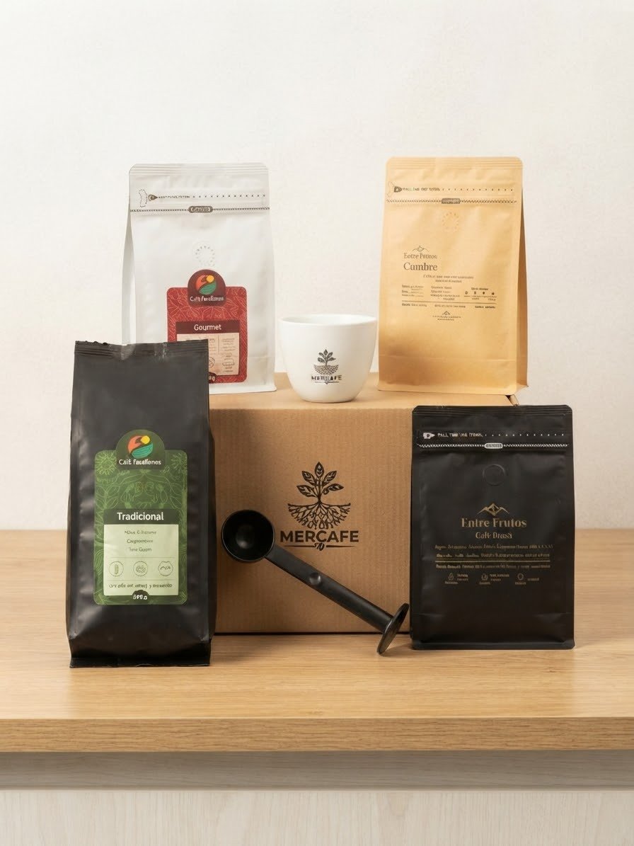 Kit de iniciación Mercafe 1250 g de Colombia.